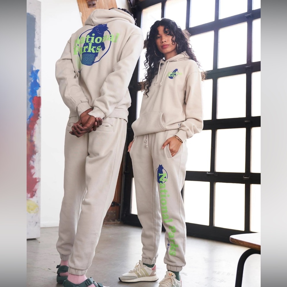 Our National Parks Puff Print Hoodie S